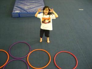 Gymnastics Birthday Girl