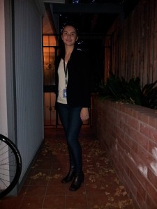 First Day of Eight Grade