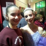 With Monica Pelfrey