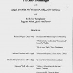 Concert Program