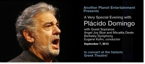 Placido Domingo at the Greek
