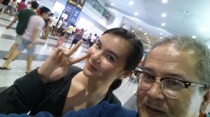 Arriving at NAIA