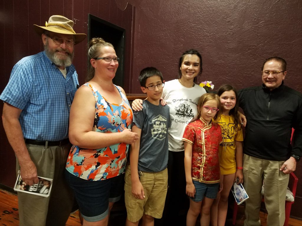 With Family Members