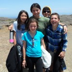 Hiking on Anacapa Island