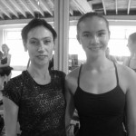 With Miss Svetlana