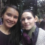 With Vanessa Zahorian
