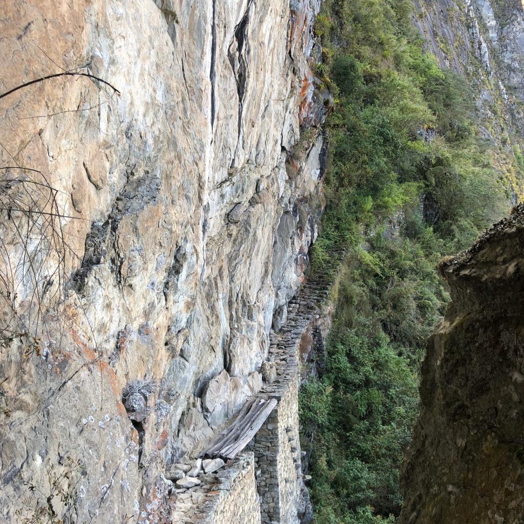 Hike Up A Cliff